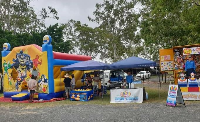 Amusements available on market days at Calliope River Historical Village